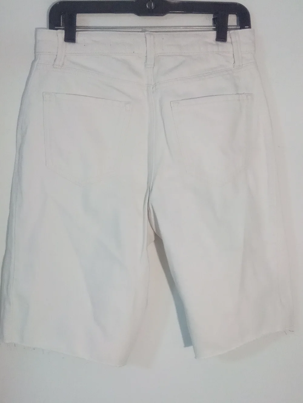 Scoop Denim White Casual Shorts Size 2 NWT Bermuda